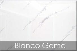 Blanco Gema pared marmolizada en pvc