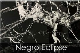 Negro Eclipse pared marmolizada en pvc